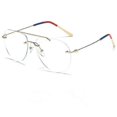 thumbnail image 1 of Blue Light Blocking Glasses, Computer Glasses For Women Men, Lightweight Clear Reading Glasses For Anti Headache And Eyestrain-g60014xq-sg1093, 1 of 4