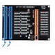 thumbnail image 1 of Probador de doble zócalo AGP PCI-E X16 Uso Pantalla Imagen Probador de tarjeta de video Probador de tarjeta gráfica Herramienta de diagnóstico, 1 of 3