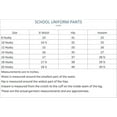 thumbnail image 5 of Boys Husky Fit Straight Flat Front Adjustable Waist School Uniform Pants - 4 Pack, 5 of 5