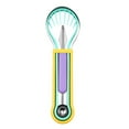 thumbnail image 2 of Kitchen Utensil Set Melon Scoop Set 2025 Upgrade 4 In 1 Stainless Steel Watermelon Cutter Fruit Carving Tools Set Watermelon Fork Slicer Cutter Ice Melon, Cyan, 2 of 7