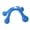 blue, variant on 4-Point Massage Tools Frog-Shaped Massager with Ergonomic Nodes for Targeted Relief, Ideal for Back, Neck, Shoulders & Feet, Combines Fun Design with Effective Muscle Tension Release