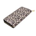 thumbnail image 2 of Premium Vegan Leather Animal Print Continental Zip Around Wallet - Diff Colors, 2 of 5