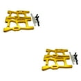 thumbnail image 3 of Decodeary Voiture RC Performance sur Tout Terrain avec Bras Inférieur avant pour Course 1/14 LC Jaune 2Set, 3 of 6