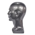 thumbnail image 3 of Cosmetología Cabeza masculina Cabeza de maniquí calva para hacer pelucas Exhibición de sombreros Exhibición de pelucas Gris Yuyangstore Cabeza de exhibición de peluca, 3 of 8