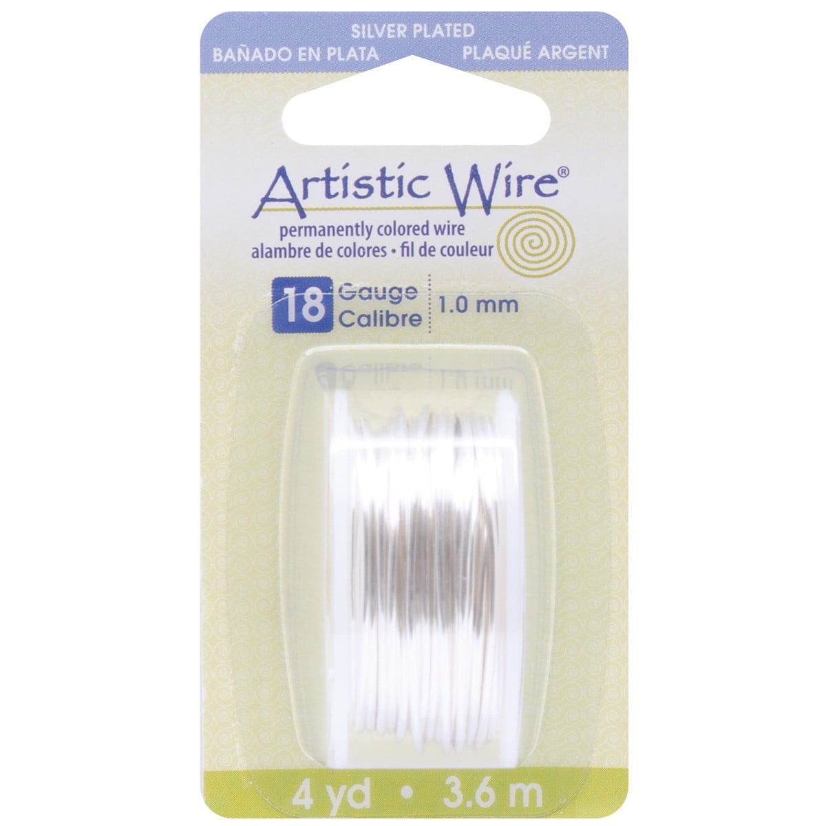 18 Gauge Artistic Wire-Silver 4yd