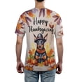 thumbnail image 5 of Happy Thanksgiving Doberman Pinscher Welcome Thankful Fall Autumn Pumpkin All Over Print 3D Shirt Unisex Merch Doberman Dog Lover Gifts - 02021, 5 of 6