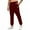 Wine, variant on Goodtrade8 Sweat Pants for Mens with Pockets Joggers Elastic Waist Casual Activewear Drawstring Gym Solid Color
