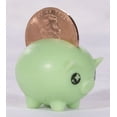 thumbnail image 2 of Party Favors - Set Of 8 Assorted Colored Worlds Smallest Piggy Banks, 2 of 2