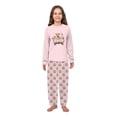 thumbnail image 4 of Plaid Santa Hat Highland Cow Christmas Pajamas For Family And Dog, Red Cow Holiday PJs, Plus Sizes, With Pockets, 4 of 7
