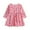 Pink, variant on ZACPNCV Infant Baby Girls Long Sleeve Dress Toddler Princess Fall Spring Casual Floral Print Basic Playwear Dresses Outfit Pink 12-18 Months