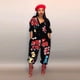 thumbnail image 3 of Mono sexy con leggings acampanados y monogramado para mujer en varios colores, 3 of 5