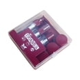 thumbnail image 2 of EGNMCR 8-Pack Plastic Empty Travel Bottles Toiletry Cosmetic Refillable Containers Travel sub-bottling, 2 of 2