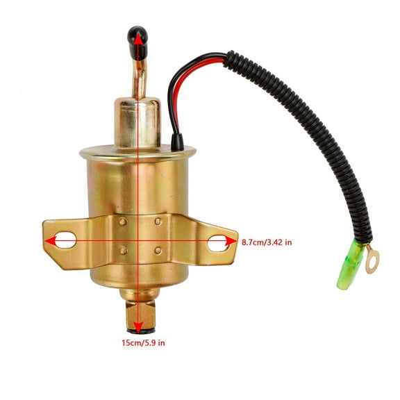 Fuel Pump Fit For Onan 4000 RV Generator 4KW Microlite Quiet Cummins 12V E11007