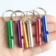 thumbnail image 3 of Silbato de aluminio de 14 piezas con llavero, 14 piezas de supervivencia al aire libre pequeño extra fuerte para entrenamiento de mascotas, árbitro deportivo, 3 of 5