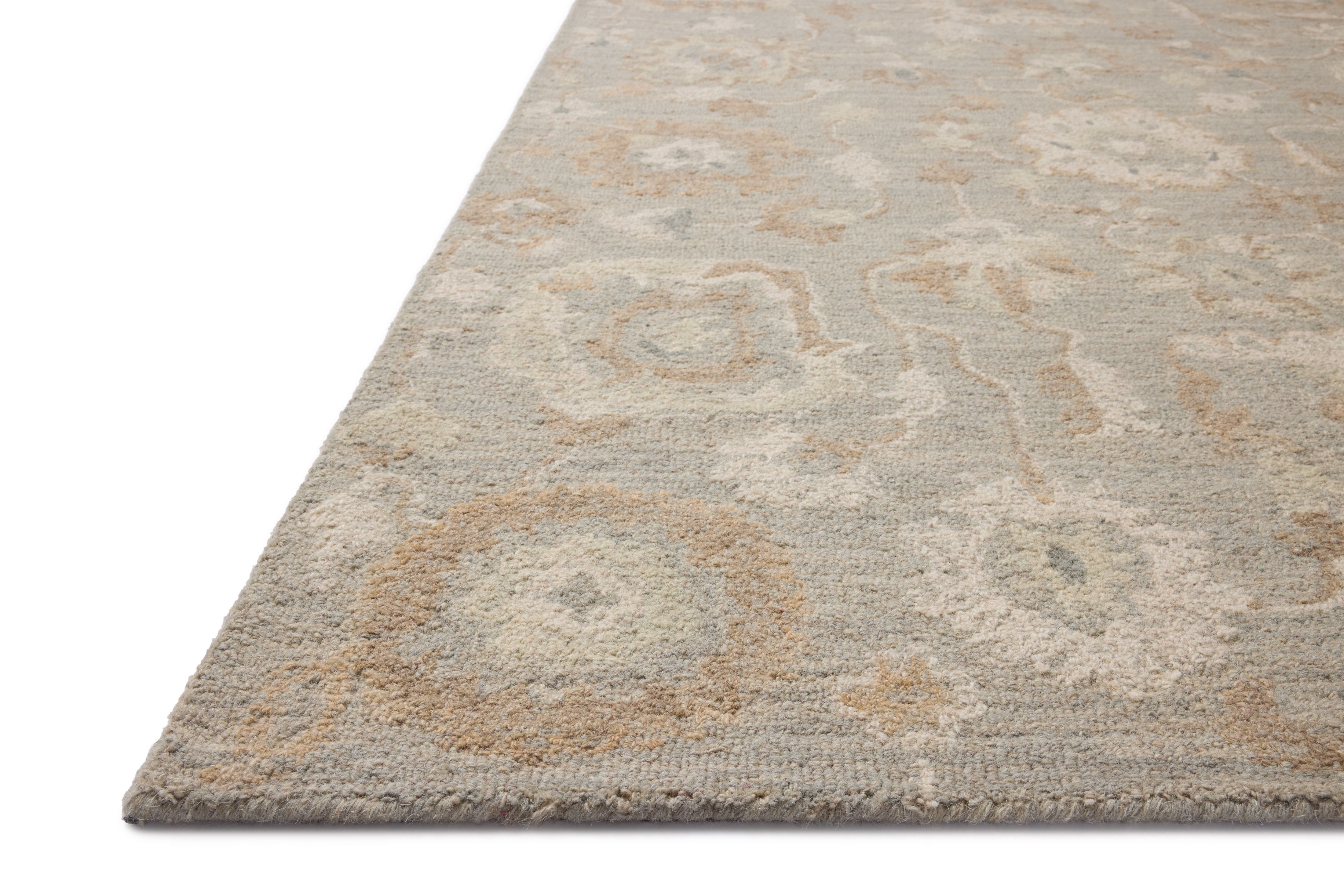 Chris Loves Julia x Loloi Dorothea Stone / Multi 2'-6" x 7'-6" Runner Rug