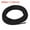 Black, variant on 30 Ft Twisted Cloth Covered Wire Black UL Listed 18AWG 2Conductor Vintage Lamp Cable Dark Brown
