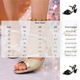 thumbnail image 3 of Samdudou Dress Sandals for Women Open Toe Chunky Block Heel Glitter Sparkly Strappy Criss Cross Ankle Buckle Wedding Evening Party Prom Shoes, 3 of 9