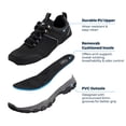 thumbnail image 5 of Fittington Men's Hiking Shoes Trekking Trails Outdoor Sneakers Walking Shoes with Arch Support, Reflective Safety Feature, 5 of 10