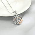 thumbnail image 5 of Crystal Heart Urn Necklace for Ashes Cremation Jewelry with Crystal Memorial Jewelry Gifts for Women for Mom /Mother/Grandmum/Son/Daughter, 5 of 7