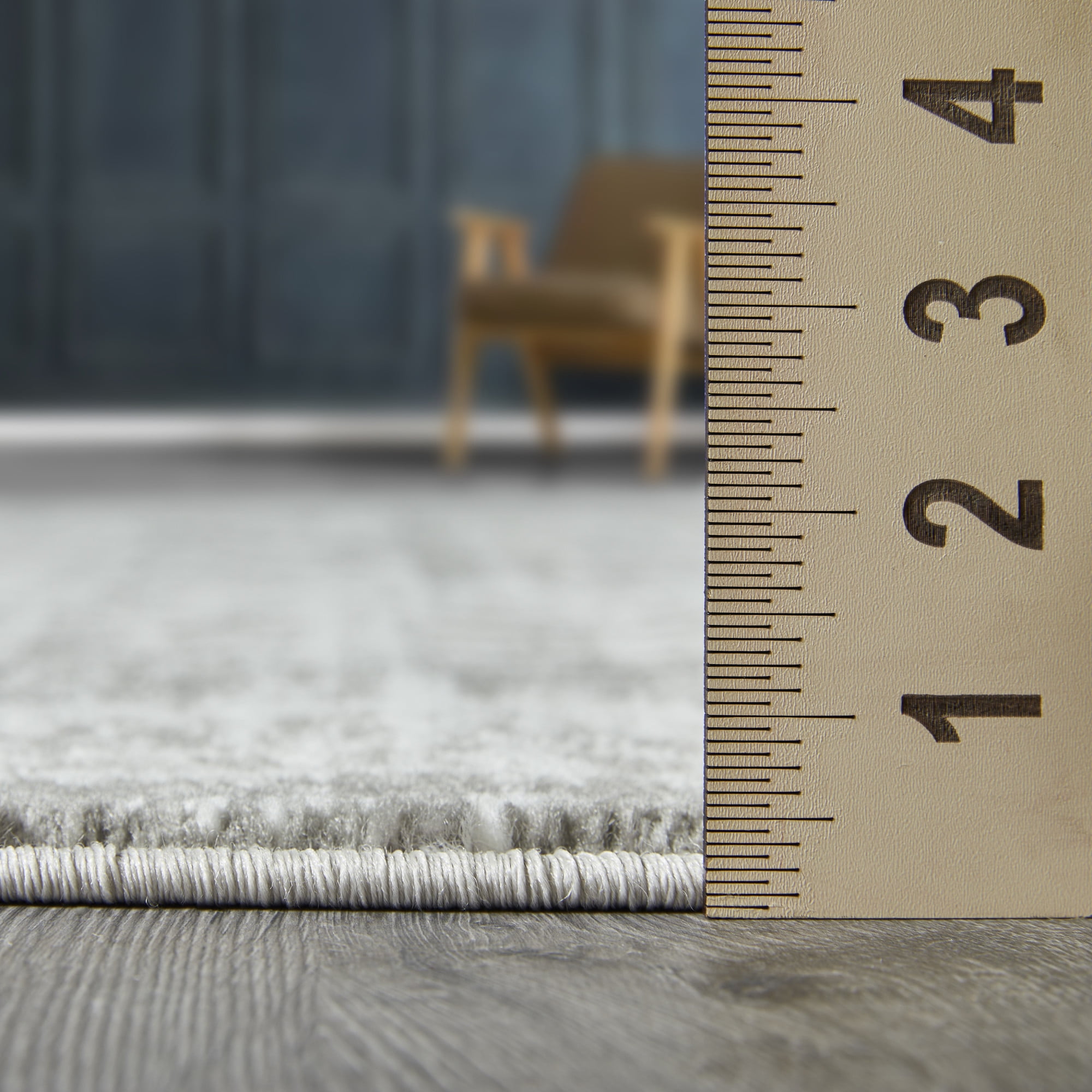 Loomaknoti Rhane Alreka 6' x 9' Gray Oriental Indoor Area Rug