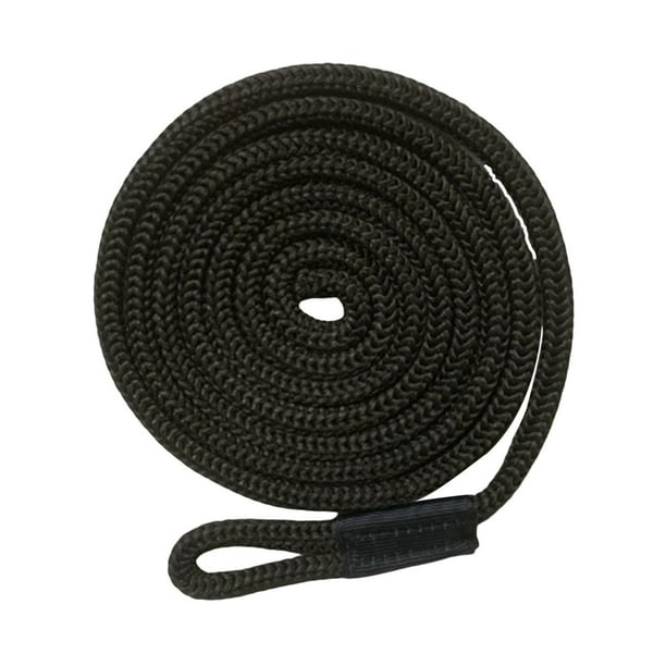 Línea de defensa para barcos, protector marino, accesorios para colgar boyas, alto rendimiento Negro