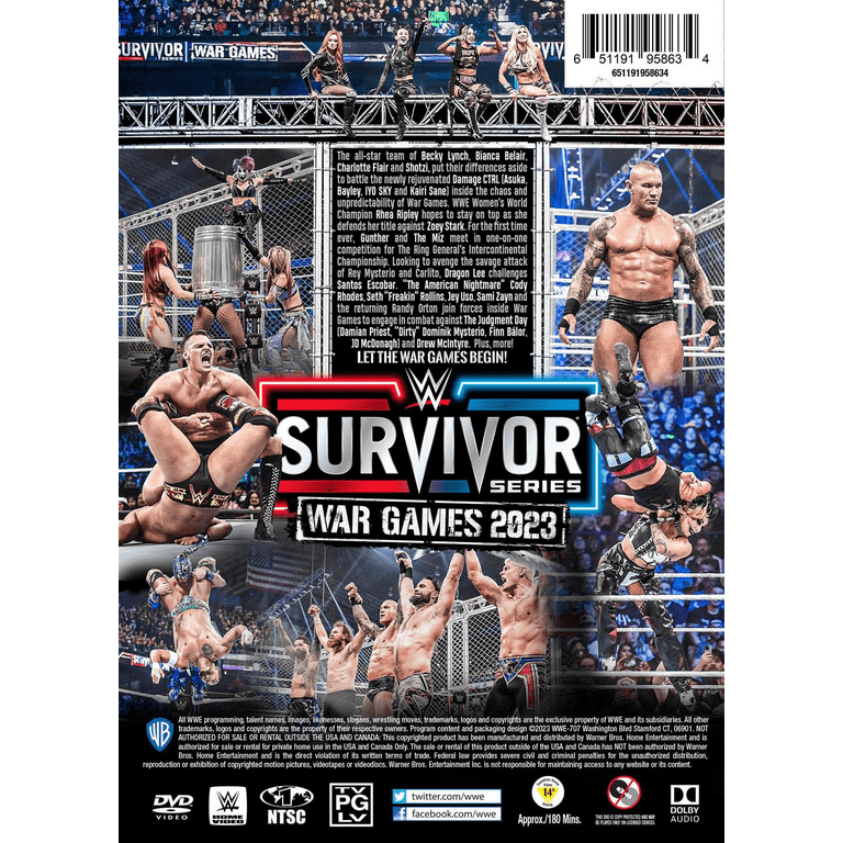WWE: Survivor Series 2023 (DVD), Starring Your favorite WWE