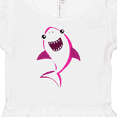 thumbnail image 4 of Inktastic Cute Shark, Little Shark, Pink Shark Girls Baby Dress, 4 of 5