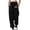 Black#6, variant on fheaev Sweatpants For Women High Waist Baggy Ankle Banded Printing Pants Elastic Tie Waist Drawstring With Pockets Long Straight Pants Athletic Fit Jogger Workout Bottom Trousers