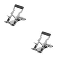 thumbnail image 2 of Wisewang Phone Holder Tablet Bracket Folding Desktop Tablet Stand Portable Non -slip Mobile Phone Bracket Hot Silver 2Set, 2 of 6