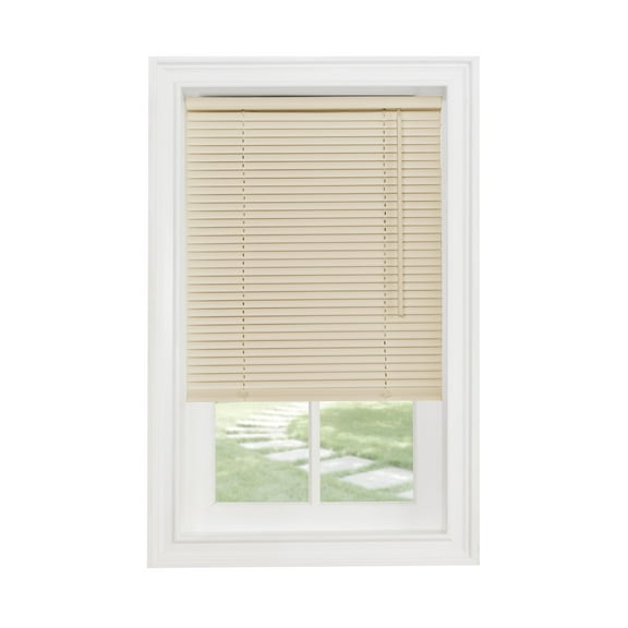 Sunshine Cordless 1" Light Filtering Mini Blind 45x25 - Alabaster