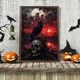 thumbnail image 4 of Halloween 5D Diamond Art Painting Kits for Adults,Spooky House Diamond Paintings for Adults,Halloween Full Drill Gem Dots for Wall Decor 12x16inch, 4 of 5