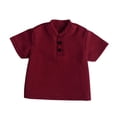 thumbnail image 1 of arctrm Vêtements de Poupée 1/9 Costume Chemise à Manches Courtes pour Corps Musclé Figurine d'Action Masculin Rouge, 1 of 10