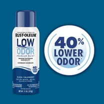 6 Pack, Blueberry, Rust-Oleum Low Odor Premium Gloss Spray Paint-388272, 11 oz