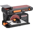 thumbnail image 2 of NEILA Belt Sander - 1/2HP Motor with 4" x 36" Sanding Belt and 6" Sanding Disc, Powerful Woodworking Sander with Bench Mount and Cast Iron Base, 2 of 8