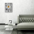 thumbnail image 6 of Daisy Flower Canvas Wall Art Decorative Picture-Modern&nbsp;Floral Artwork Prints Daisy wall Decor - Living Room Bathroom Bedroom Office Home Roon Decor -Ready to Hang (Grey Daisy flowers, 12x16inch), 6 of 6