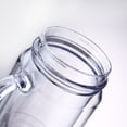 thumbnail image 2 of Cupture Double Wall Insulated Plastic Mason Jar Tumbler Mug with Striped Straws - 20 oz, 3 Pack, 2 of 8