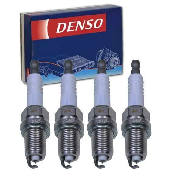 4 pc DENSO Iridium Long Life Spark Plugs compatible with Toyota Camry 2.2L 2.4L L4 1992-2011