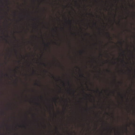 Cotton Batik Cappuccino Brown Mottled Style Hand-Dyed Bali Batiks 1895 Watercolors Cotton Fabric by the Yard (1895-610-Cappuccino)