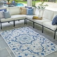 thumbnail image 2 of nuLOOM Indoor/Outdoor Contemporary Celestial Area Rug, 7' 6" x 9' 6", Blue, 2 of 8