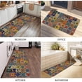 thumbnail image 7 of Mexican Talavera Kitchen Rugs Sets of 2 Non Slip Washable, Mexican Tile Kitchen Mats for Floor 2 Piece Home Decor, 7 of 7