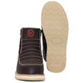 thumbnail image 4 of The Western Shops Men's Leather Double Zipper Moc Toe Slip-Resistant Soft Toe Work Boot, 4 of 5