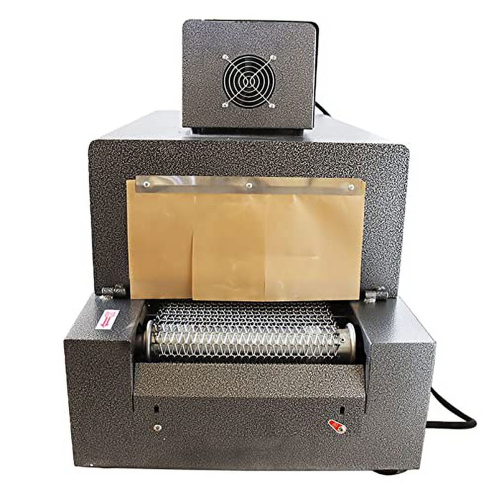 22lb Shrink Tunnel Sealing Packing Machine Thermal Heat Shrink Wrap Machine for Food Stationery Hardware Tools Daily Necessities Packing 220V