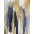 thumbnail image 3 of Hanson, Jackie 15x18 Black Modern Framed Museum Art Print Titled - Converge Blue and Gold III, 3 of 5
