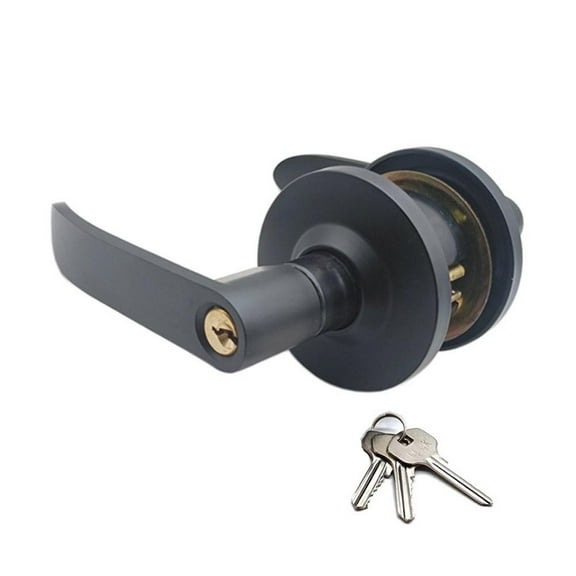 Stainless Steel Internal Door Handle Set- Latch Lock Handle Door Bathroom