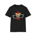thumbnail image 2 of Chicken Glasses, Gildan Unisex Softstyle T-Shirt, Hen Graphic Tee, S-3XL, 2 of 5