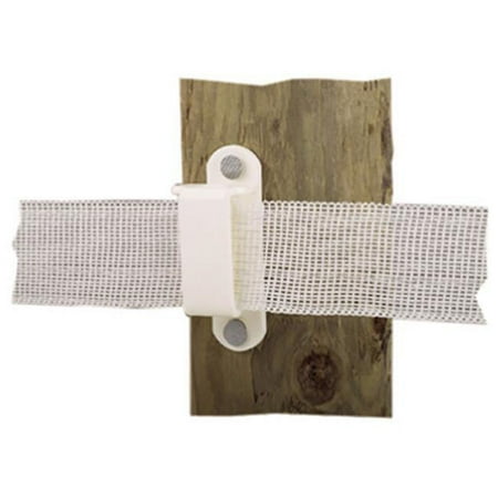 UPC: 0038923029846 | WOOD POST TAPE INSULATOR WHITE 25 PACK