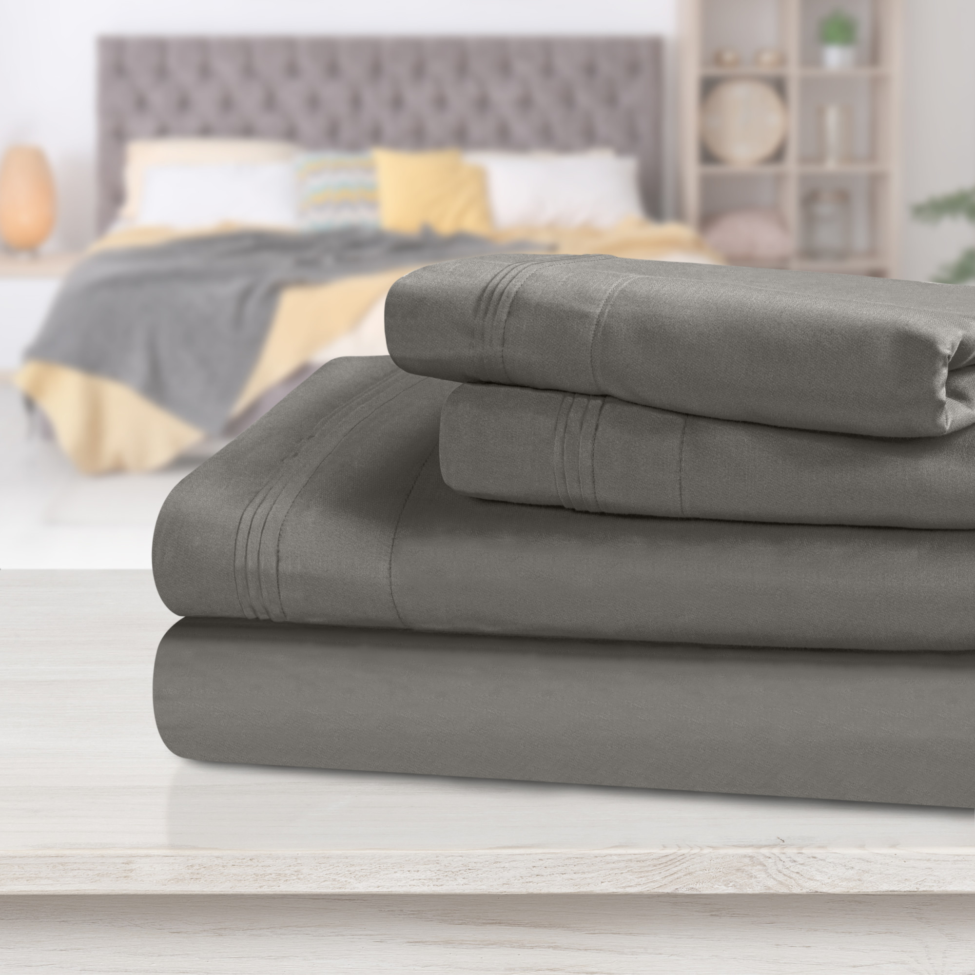 1000TC Egyptian Cotton 10"To30" Deep Pocket Bedding Set Short Queen Size Solid. 1000TC Egyptian Cotton 10"To30" Deep Pocket Bedding Set Short Queen Size Solid.