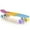 Rainbow-180, variant on Merkapa 22" Inch Complete Mini Cruiser Skateboard with Colorful LED Light up Wheels for Beginners Youths Boys Kids (Rainbow)