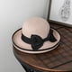 thumbnail image 3 of Niche Bow Summer Beach Hat Floppy Hat Sombrero de paja para el sol para deportes al aire libre de verano, 3 of 5