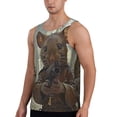thumbnail image 2 of Salouo Steampunk Space Mice Warriors for Men's Tank Tops,Sleeveless Muscle Shirts for Men Quick Dry Workout Tank Top Gym Muscle Tee Fitness Bodybuilding Sleeveless T Shirt-3X-Large, 2 of 7